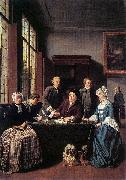 Jan Josef Horemans the Elder Marriage Contract oil painting artist